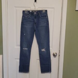 Joe's Jeans Men's Distressed Blue Straight Jeans